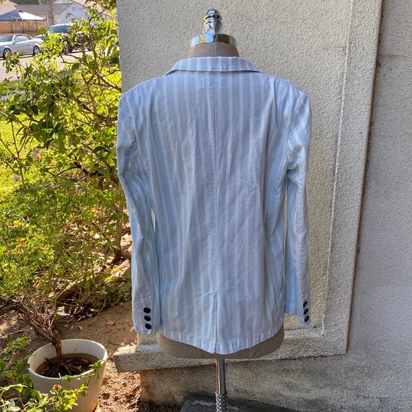 Frame 100% cotton lightweight blazer with great pockets and thin shoulder pads - Picture 7 of 16